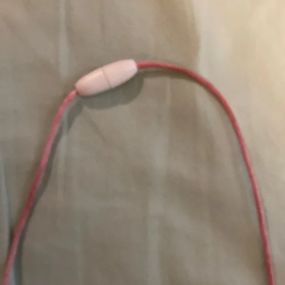 Latched Mama Teether Pink Geometric Necklace - Picture 3 of 4